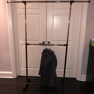 Clothing Racks (2) on Wheels